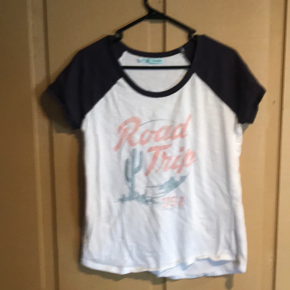 Road trip shirt sleeve t